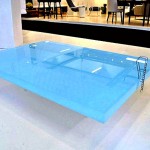 Pool at the coffee table