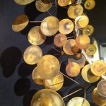 Metal wall sculpture