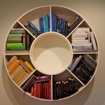 Interesting shelves for books