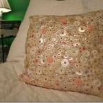 We sew a cushion themselves