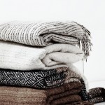 Warm textiles in interior