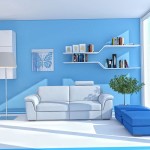 Beautiful decorative mirrors in the living room