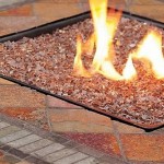 The idea to create a cozy gas fireplace in your garden