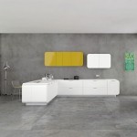 Modern kitchen, but in a retro style