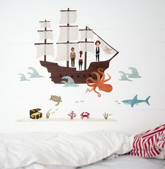 9-Pirates on the wall
