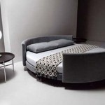 Round bed convertible