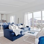 The color in the interior with cornflower