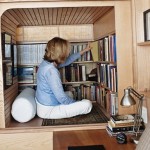 The tiny New York apartment with an unusual library