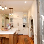 A beautiful combination of aged wood and metal