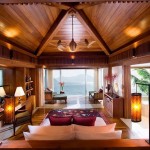 Master bedroom with stunning views of the beautiful nature