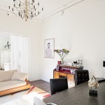 Multilevel apartment in a former laundry