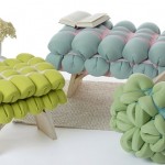 Bench and stool "Zieharsofika" from Harde Meike