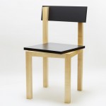 Portrait in Chair by Akio Hayakawa