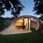 Shoffice (shed + office) - wooden mini office of British Architects