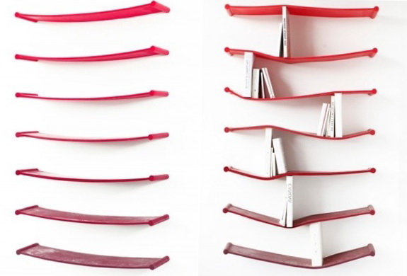 6-bendable shelves