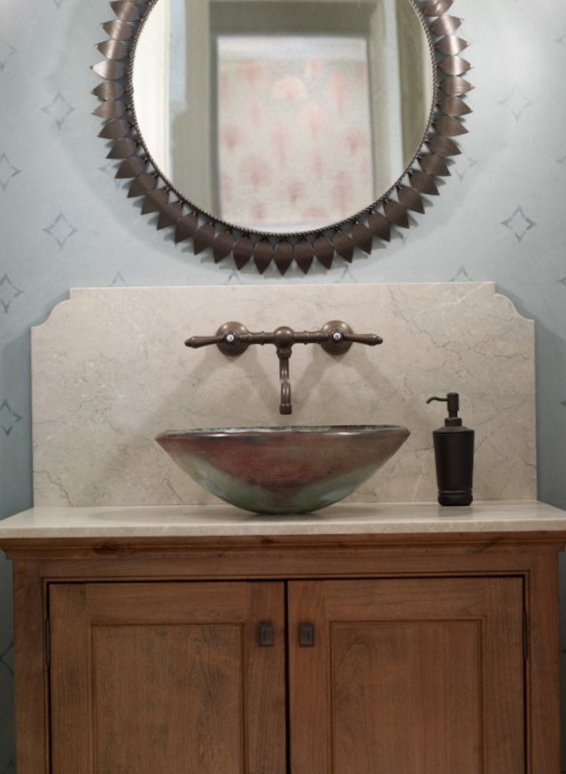 7-round Mirror